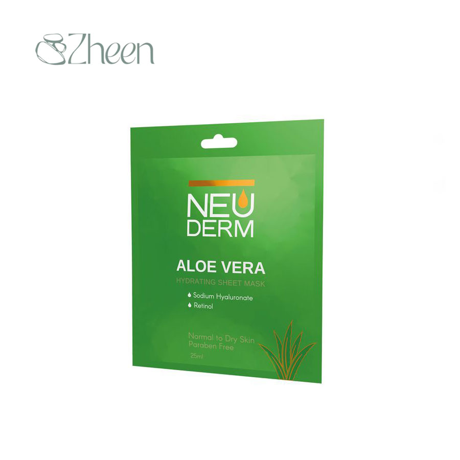 ماسک صورت ورقه ای آلوئه‌ورا نئودرم